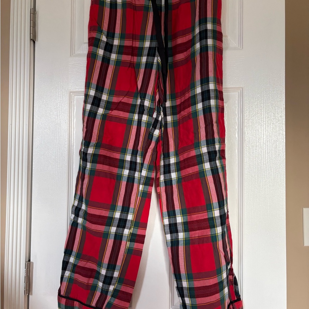 Victoria Secret Red Plaid Pajama Pants